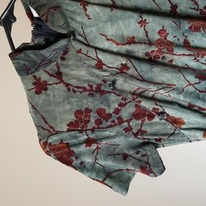 Clon's Jacquard Velvet Contemporary Cheongsam in wine green (size S)